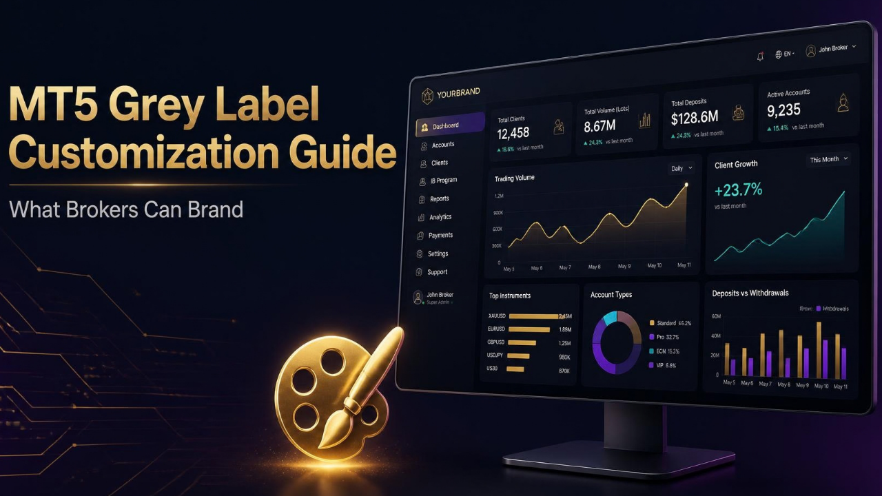 MT5 Grey Label branding and customization guide for forex brokers