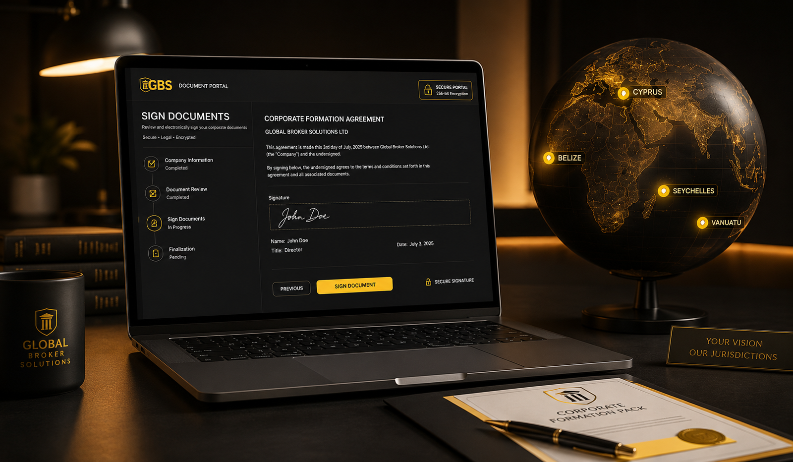 Forex Company Formation Services